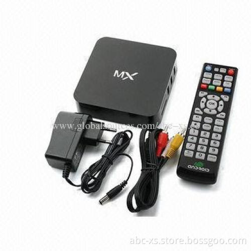 Airplay IPTV OTT Box with Dual Core, Cortex A9, Google's 4.2, DLNA, 8GB NAND Flash